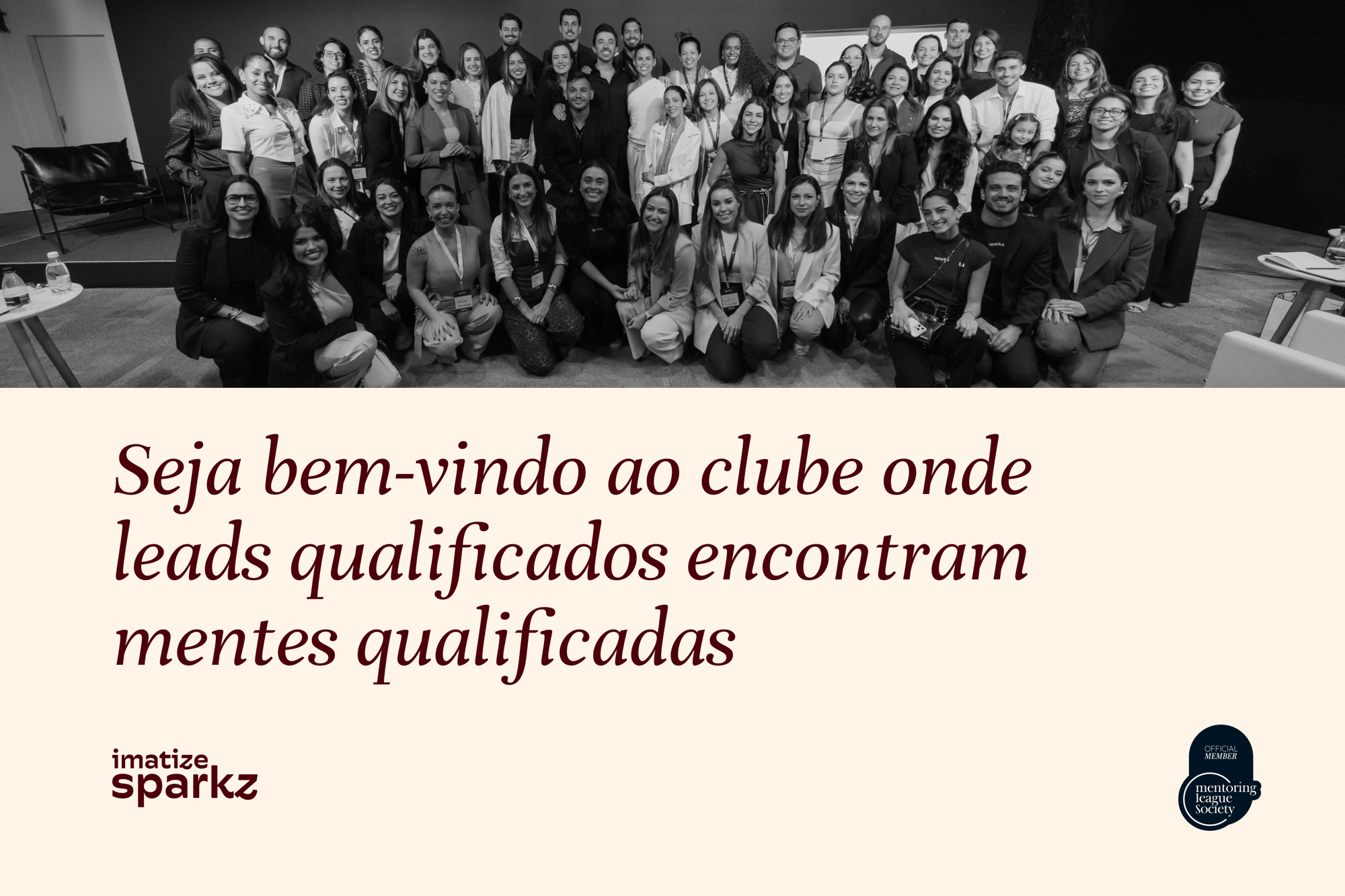 Seja bem-vindo ao clube onde leads qualificados encontram mentes qualificadas